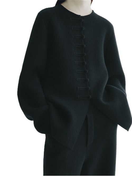 Han Fu Cardigan Jacket Lisa Yang | 2026580BL BLACK